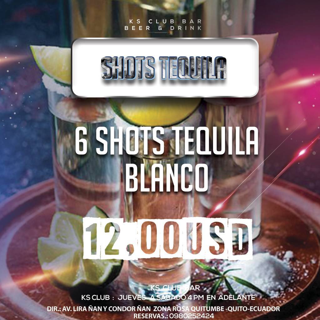 shots tequila